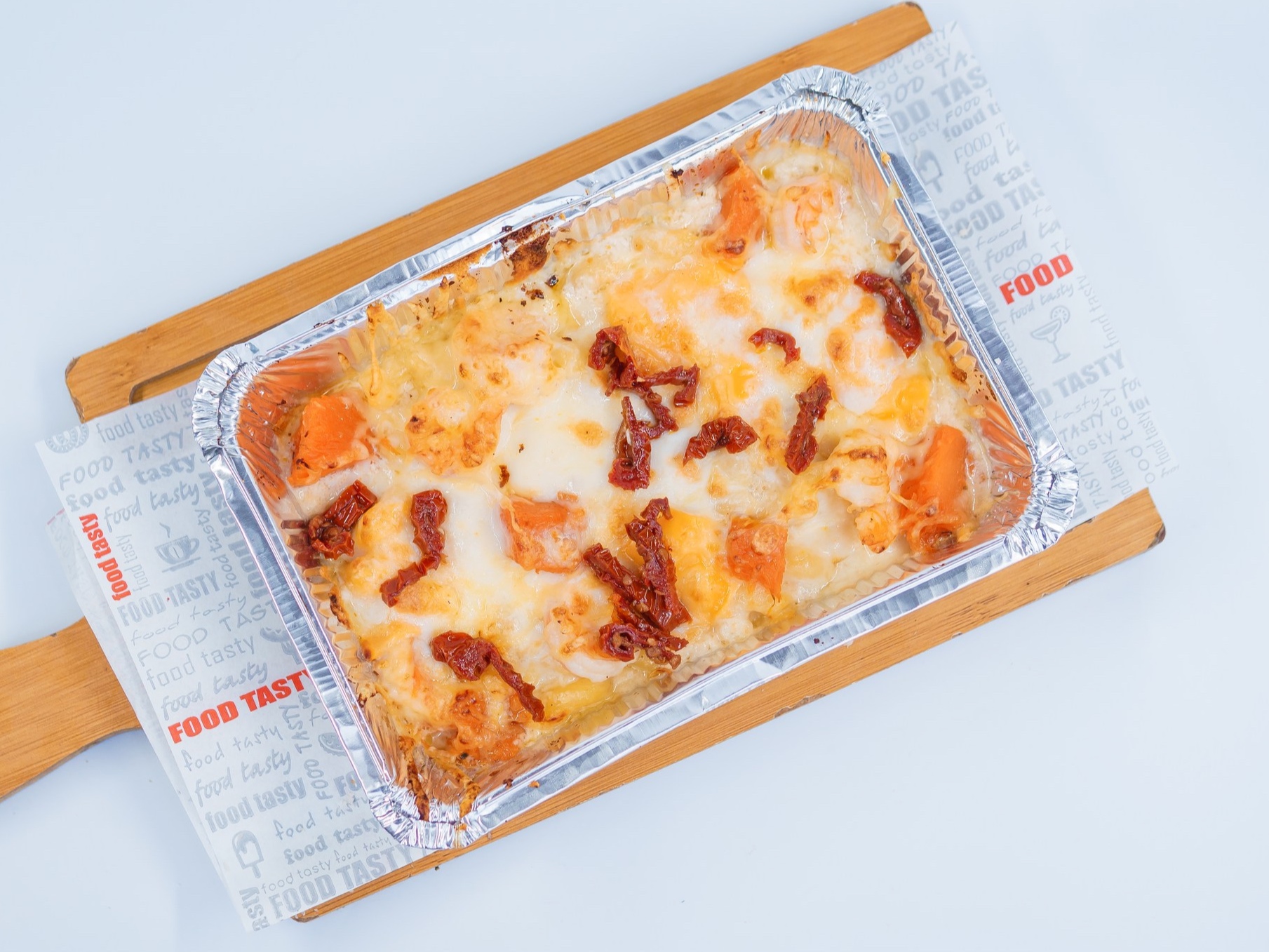 С креветками и запеченной тыквой 360гр